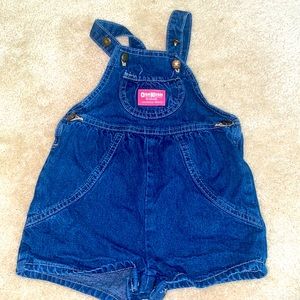 OSHKOSH denim jumper